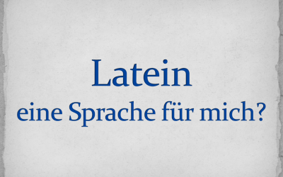 Latein als 2. Fremdsprache