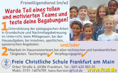 Freiwilligendienst an der FCSF